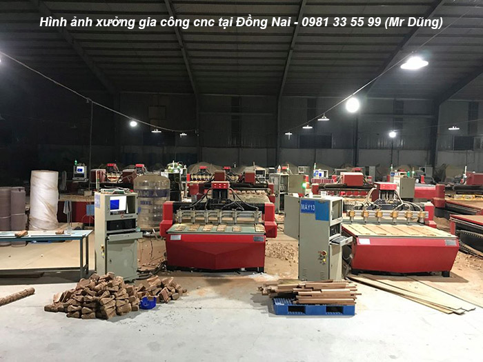 Xưởng gia công CNC ở Đồng Nai giá rẻ